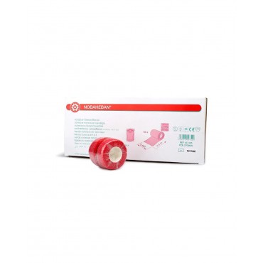 Бандаж 5cm. 4,5m. червоний....