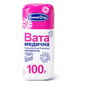 Вата зигзагоподібна, 100 гр